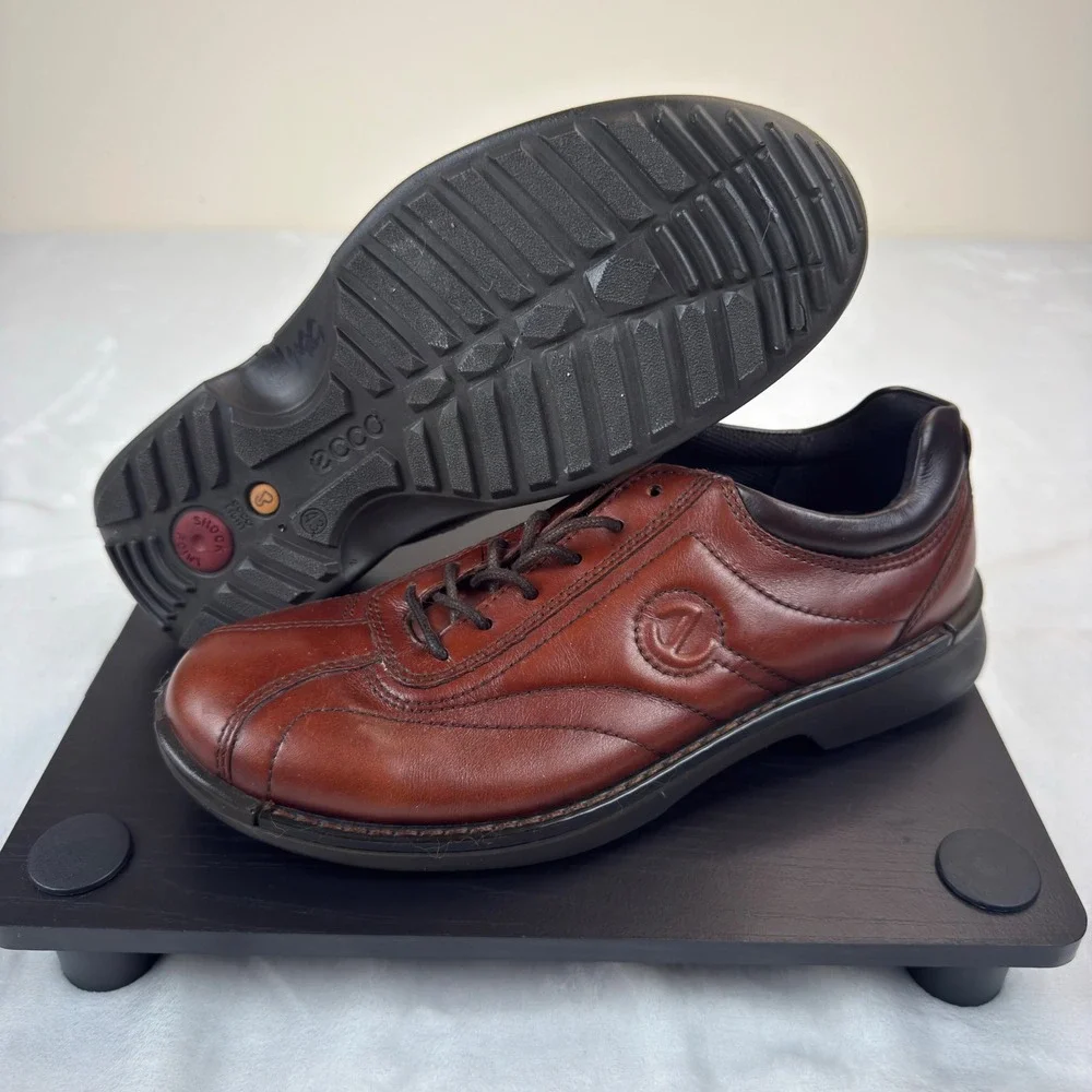 Ecco Men's Neoflexor Oxford Shoes Size 10 US - 43 EU Brown Need Laces